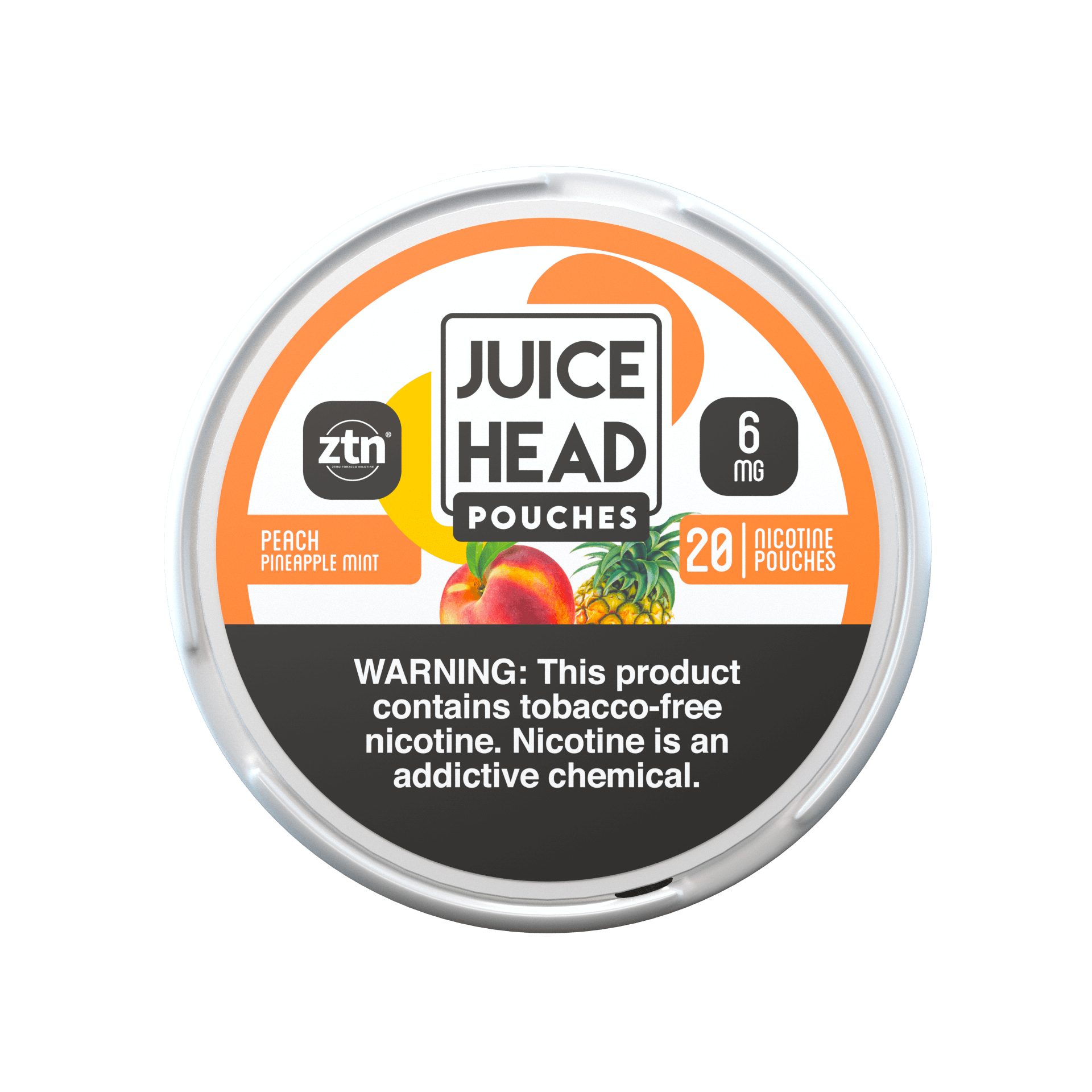 Juice Head ZTN Pouches | Peach Pineapple Mint