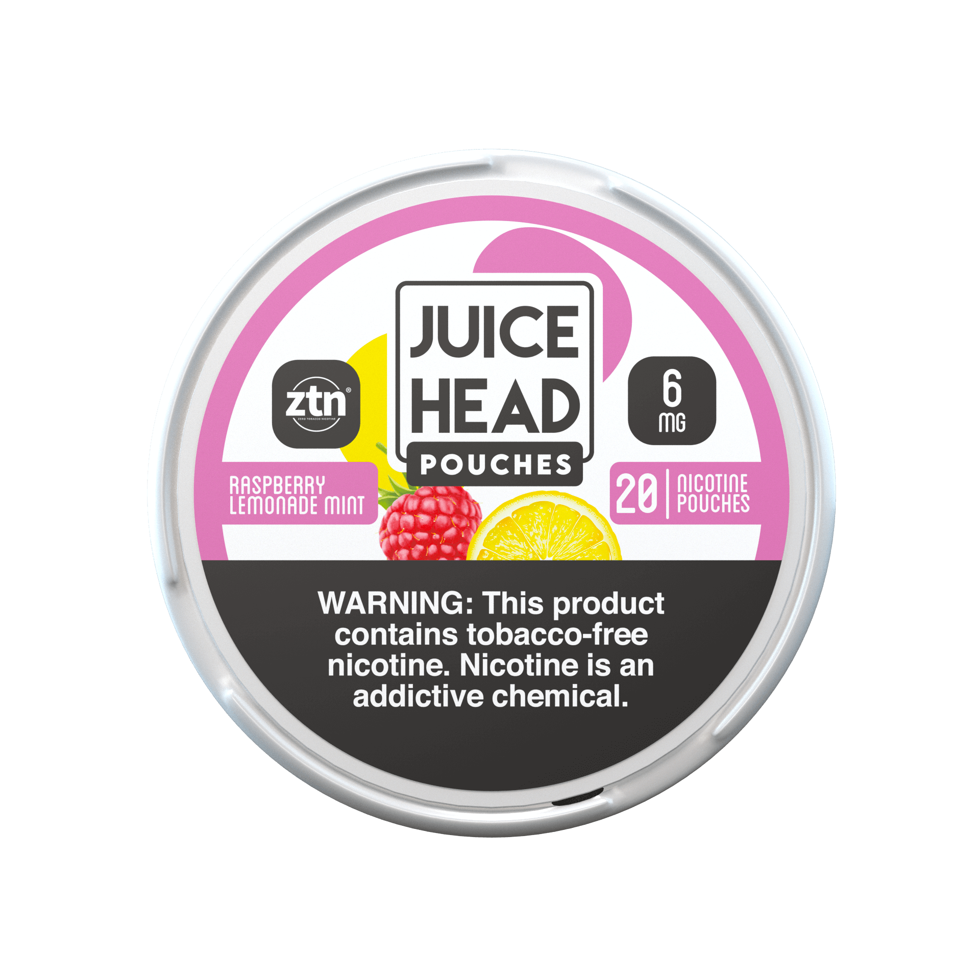 Juice Head ZTN Pouches | Raspberry Lemonade Mint