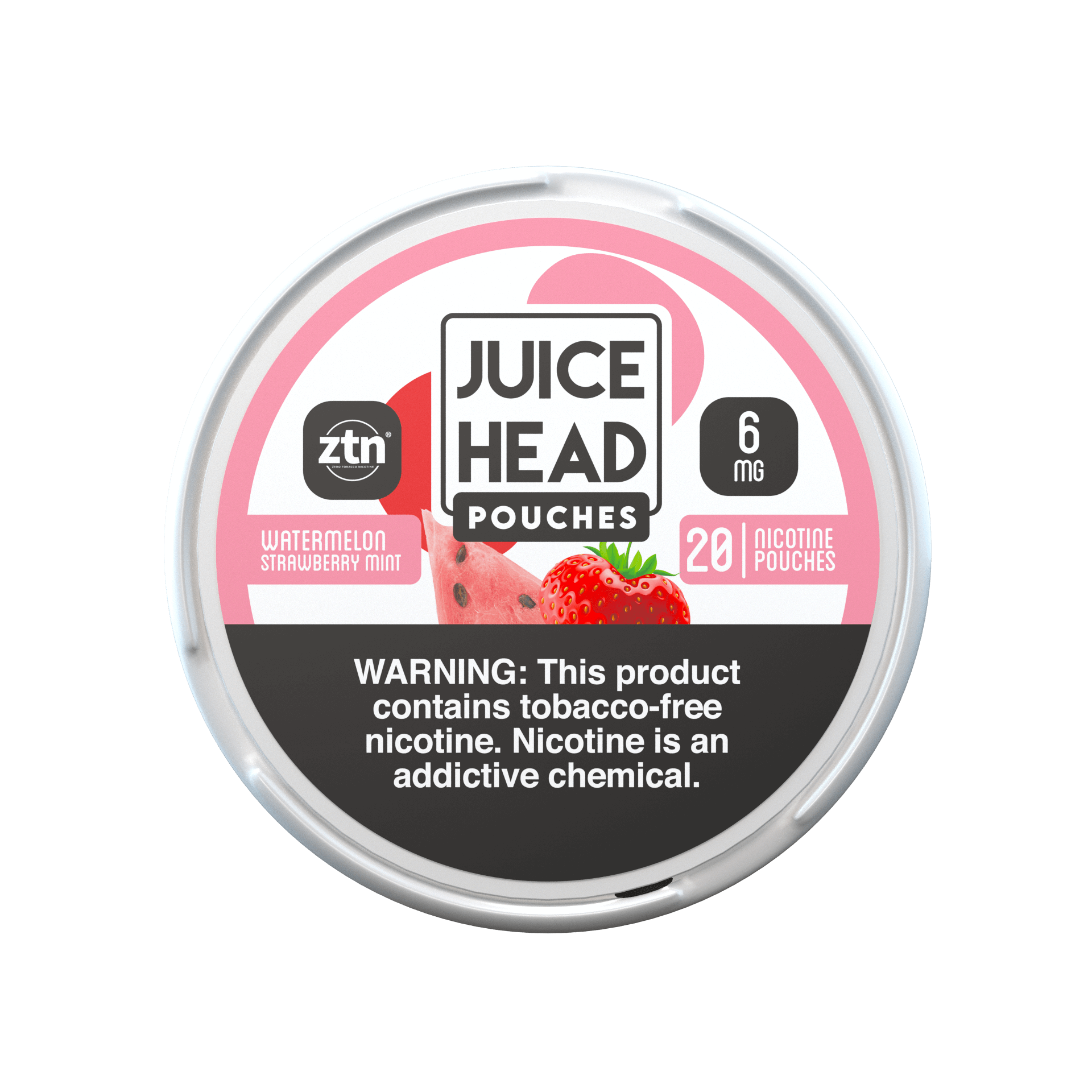 Juice Head ZTN Pouches | Watermelon Strawberry Mint