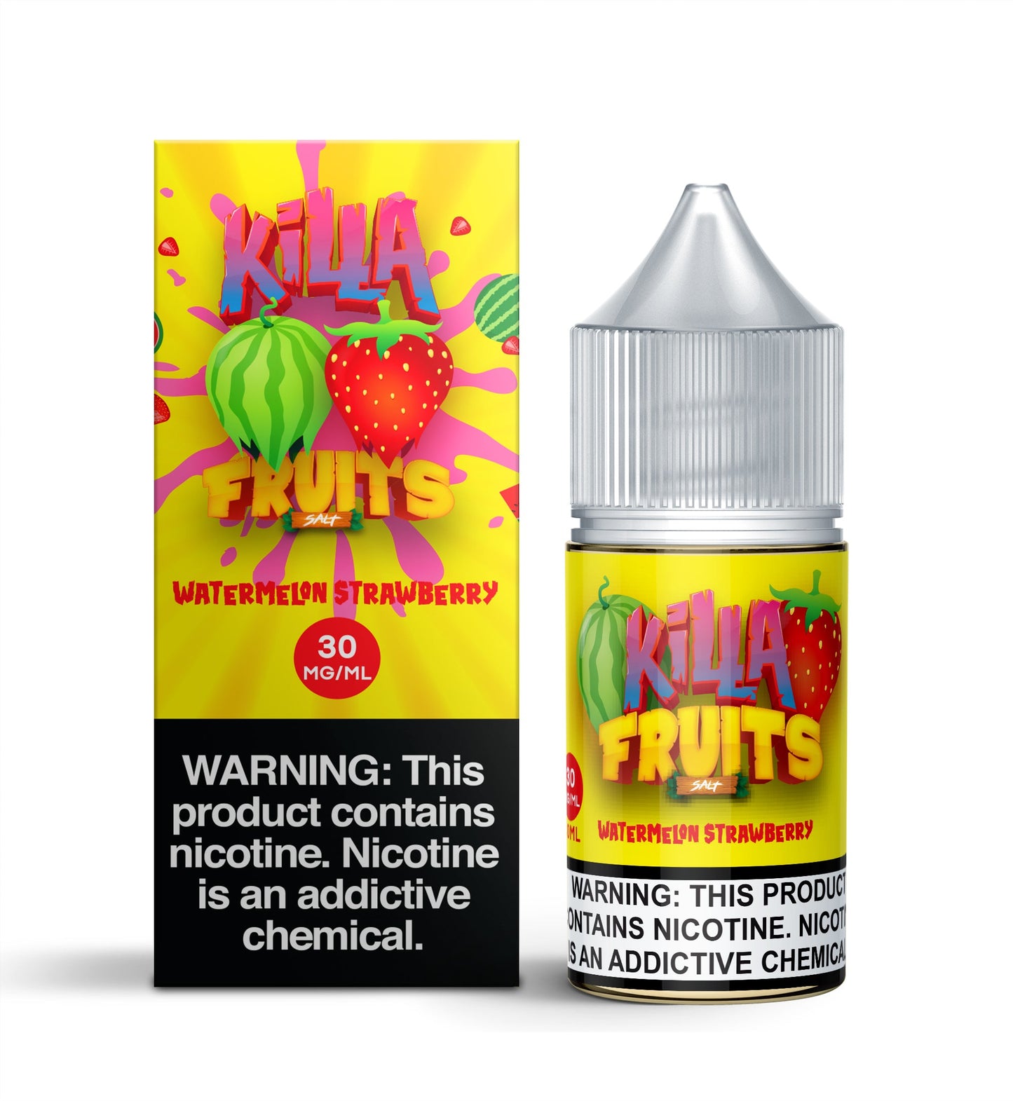 Watermelon Strawberry by Killa Fruits Salts Series 30mL with packaging