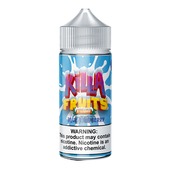 Blue Raspberry Ice by Killa Fruits Series 100mL bottle