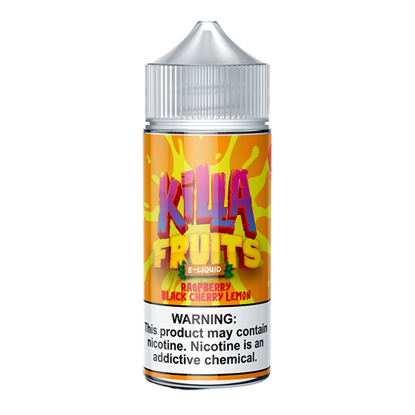 Raspberry Black Cherry Lemon by Killa Fruits Series 100mL bottle