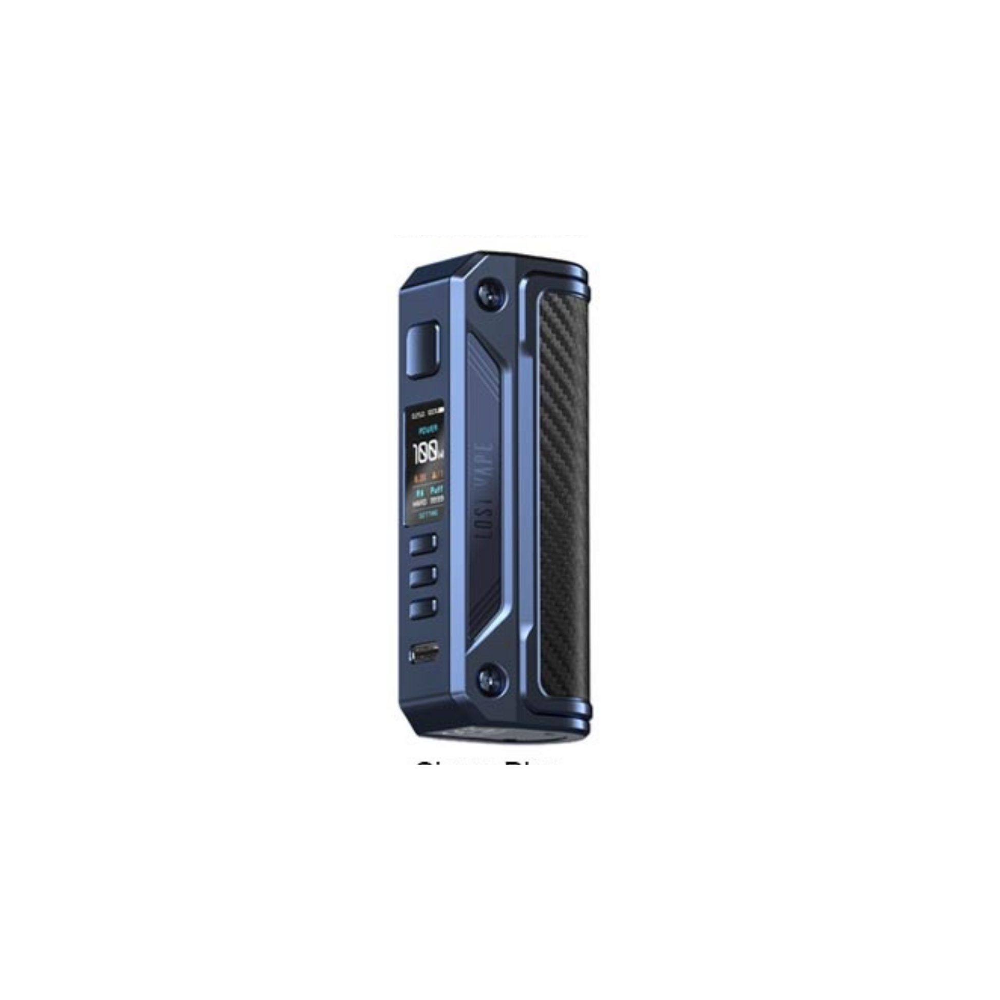 Lost Vape Thelema Solo 100W Mod Sierra Blue Carbon Fiber