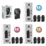 Lost Vape Ursa Empty Replacement Pod 2.5mL | Group Photo with Packaging