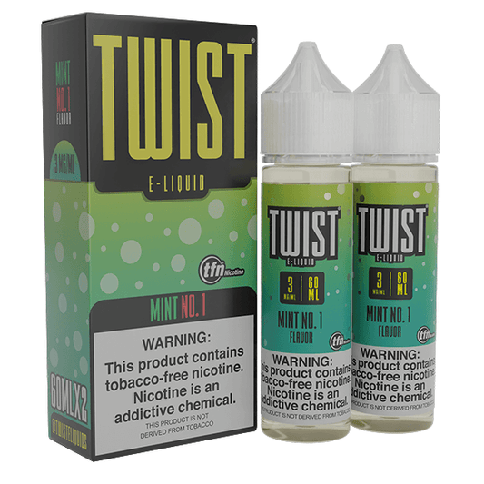 Mint No. 1 by Twist TFN Series (x2 60mL) 120mL with Pacakging