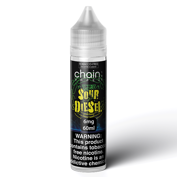 Sour Diesel by Chain Vapez 120mL (2x60mL) bottle