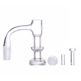 Golden Goat - Quartz Nails Seamless Double Vacuum Terp Slurper With Quartz Marble Se Piller 14mm Male