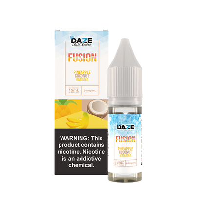 7Daze Fusion Salt Series | 15mL | 24mg with packaging.