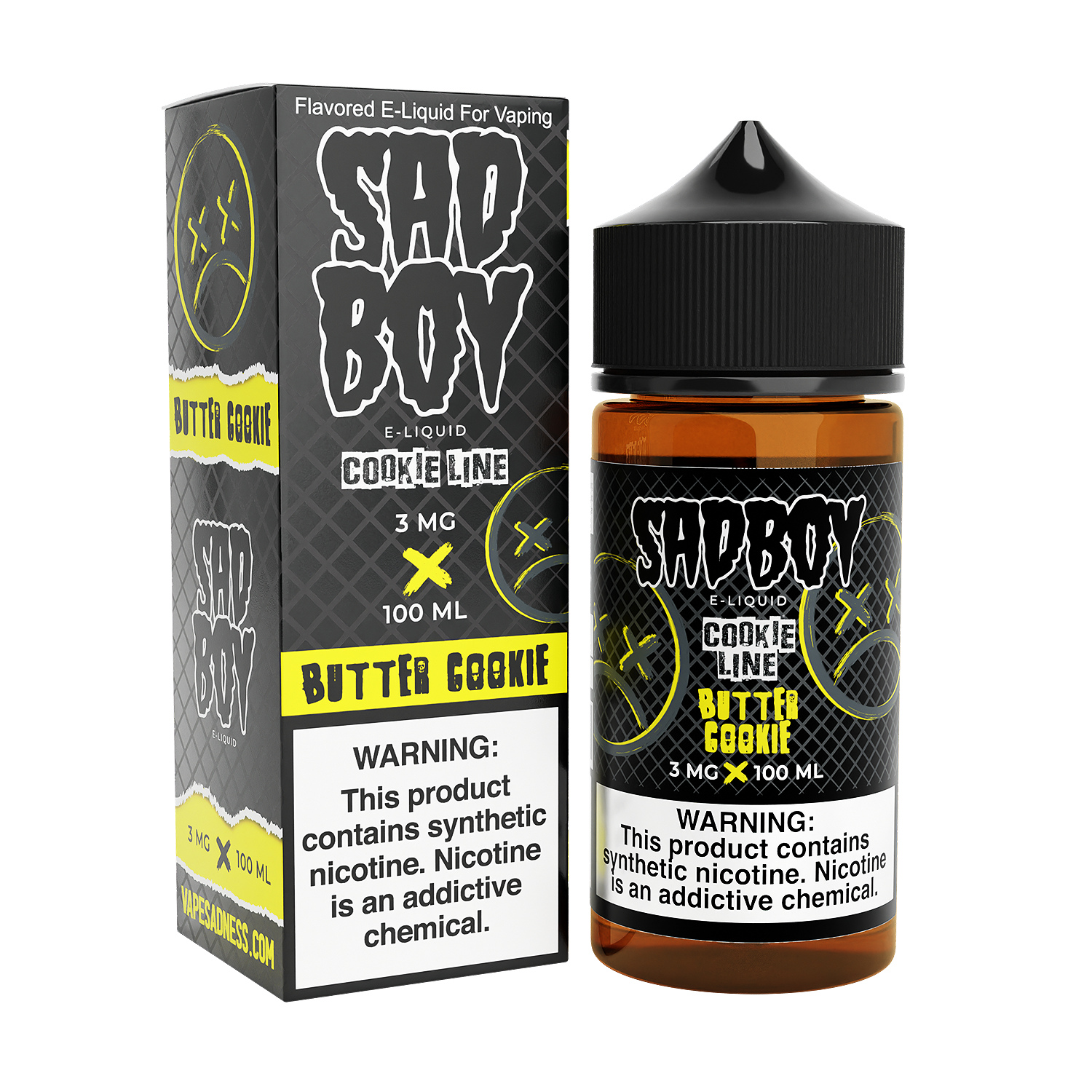 Butter Cookie by Sadboy 100ml with packaging