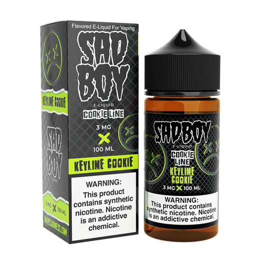 Key Lime Cookie by Sadboy 100ml with packaging