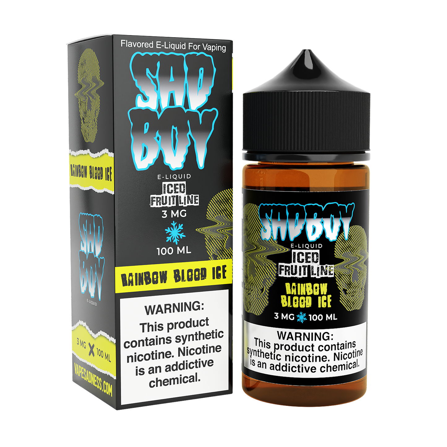 Rainbow Blood Ice by Sadboy 100ml with Packaging