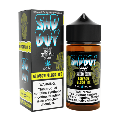 Rainbow Blood Ice by Sadboy 100ml with Packaging