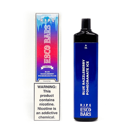 Savage - Esco Bars Mesh Disposable | 5000 puffs | 12mL Blue Razzleberry Pomegranate Ice with Packaging