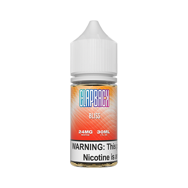 Bliss By Saveurvape - Clap Back TF-Nic Salts 30mL bottle