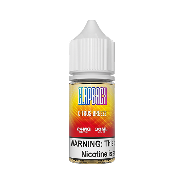 Citrus Breeze By Saveurvape - Clap Back TF-Nic Salts 30mL bottle