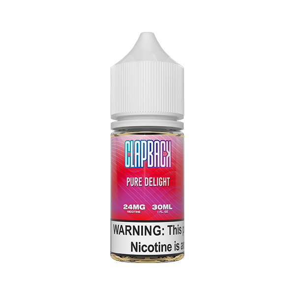 Pure Delight By Saveurvape - Clap Back TF-Nic Salts 30mL bottle