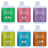 Snap Liquids Shine Bar Disposable | 5000 Puffs | 13mL | 50mg Group Photo