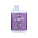 Snap Liquids Shine Bar Disposable | 5000 Puffs | 13mL | 50mg Cotton Candy Grape
