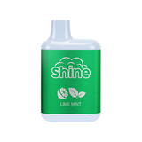 Snap Liquids Shine Bar Disposable | 5000 Puffs | 13mL | 50mg Lime Mint