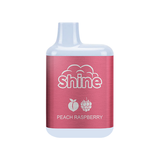 Snap Liquids Shine Bar Disposable | 5000 Puffs | 13mL | 50mg Peach Raspberry