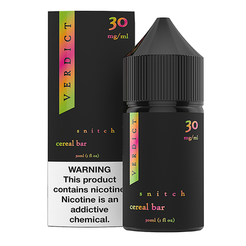Snitch - Cereal Bar by Verdict - Revamped Salt Series | 30mL with packaging