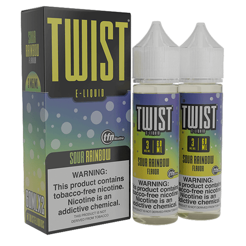 Sour Rainbow by Twist TFN Series (x2 60mL) 120mL with Packaging