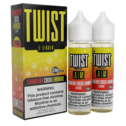 Strawberry Crush Lemonade by Twist TFN Series (x2 60mL) 120mL with Packaging