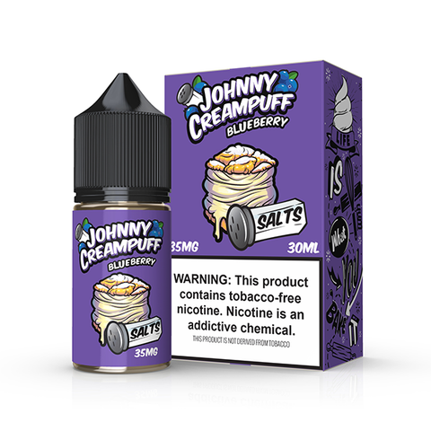 Blueberry by Tinted Brew - Johnny Creampuff TFN Salts Series 30mL with Packaging