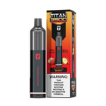 Titan Disposable | 3500 Puffs banana berry with packaging