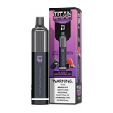 Titan Disposable | 3500 Puffs purple watermelon with packaging
