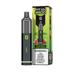 Titan Disposable | 3500 Puffs  strawberry sour apple with packaging