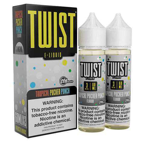 Tropical Pucker Punch by Twist TFN Series (x2 60mL) 120mL with Packaging