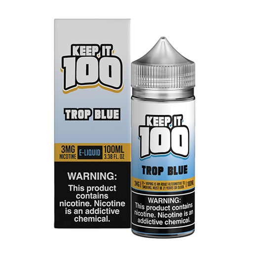 Trop Blue by Keep It 100 TFN Series 100mL with Packaging