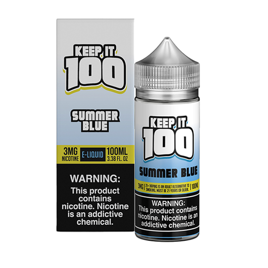 OG Summer Blue by Keep It 100 TFN Series 100mL with Packaging