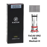 Uwell Havok V1 Coils (4-Pack) 0.6ohm with Packaging