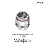 Uwell Valyrian 2 Replacement Coils (Pack of 2) | UN2-3 Triple Meshed Coil 0.16ohm