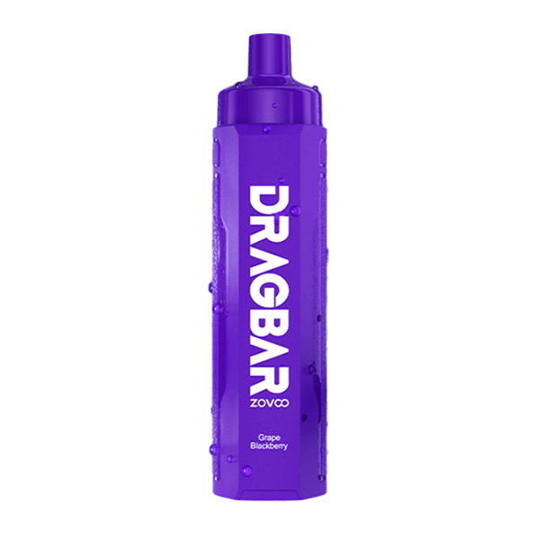 ZOVOO - DRAGBAR R6000 Disposable | 6000 Puffs | 18mL | 0.3% Nic Grape Blackberry