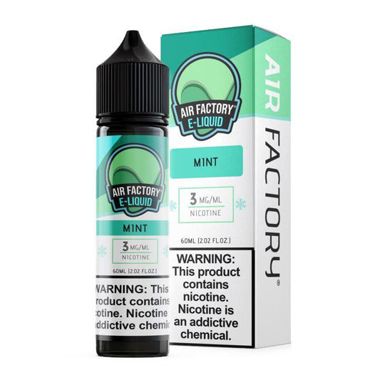 Mint by Air Factory E-Liquid 60ml with packaging