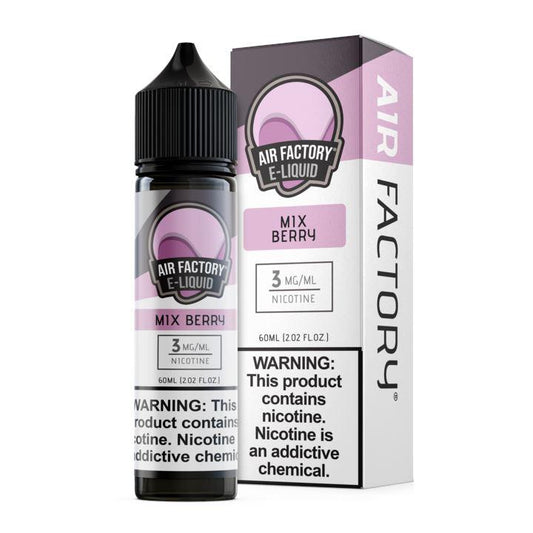 Mix Berry by Air Factory E-Liquid 60ml with packaging