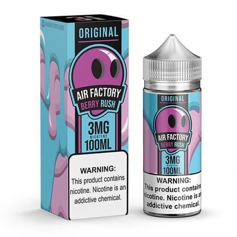 AIR FACTORY ORIGINAL | Berry Rush 100ML with packaging