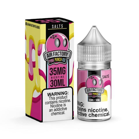 Pink Punch Ice by Air Factory Salt eLiquid 30mL with packaging