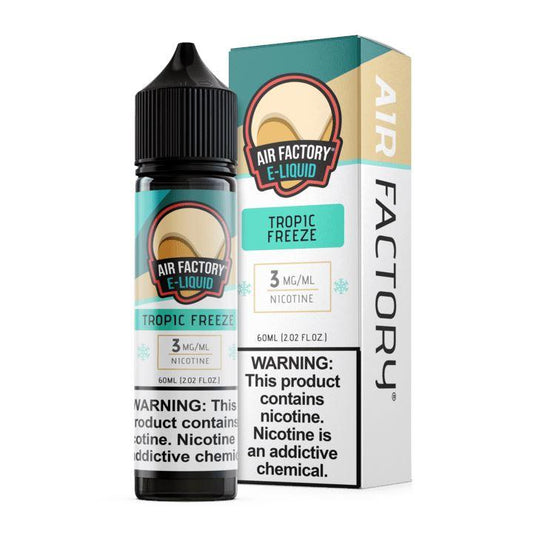Tropic Freeze by Air Factory E-Liquid 60ml with packaging