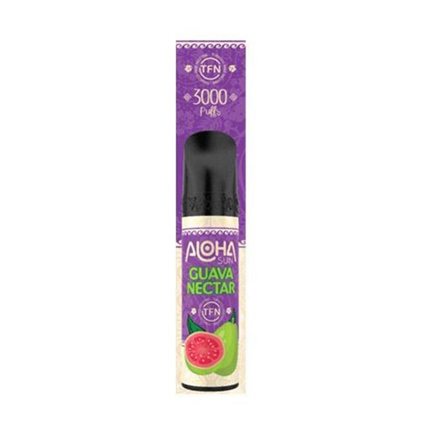 Aloha Sun Disposable | 3000 Puffs | 8mL Guava Nectar with packaging
