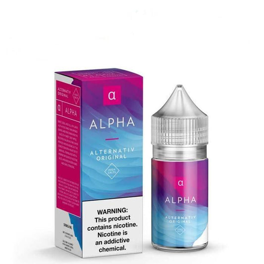 ALTERNATIV SALTS | Alpha 30ML eLiquid with Packaging