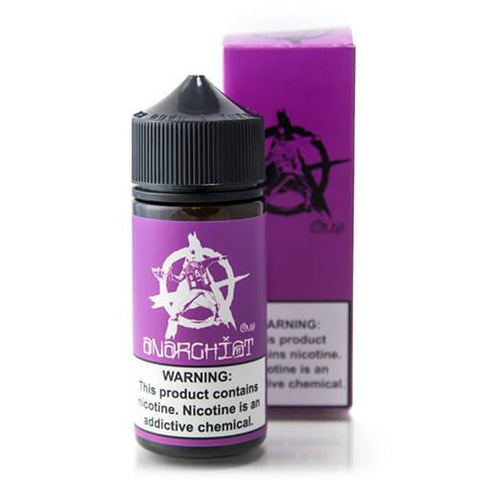 Purple by Anarchist Tobacco-Free Nicotine E-Liquid 100ml with packaging