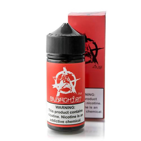 Red by Anarchist Tobacco-Free Nicotine E-Liquid 100ml with packaging