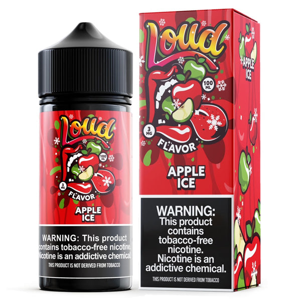 Apple Ice by Black Out Loud TFN 100mL with packaging