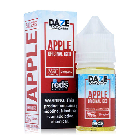 Reds Apple Iced by Reds TFN Salt E-Liquid with Packaging