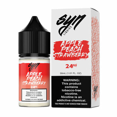 Apple Peach Strawberry by Syn Liquids Salt 30mL Series with Packaging