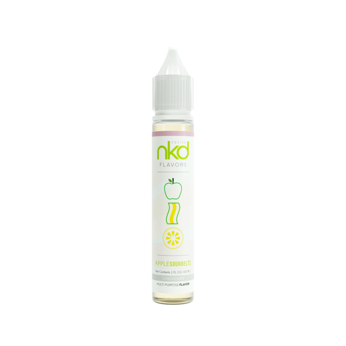 NKD Flavor Concentrate 30mL Apple Sour Belts Bottle